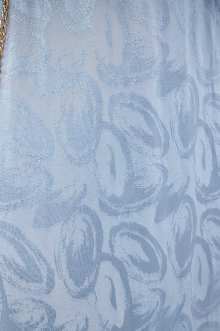 Sateen Lior Jupe longue - Bleu