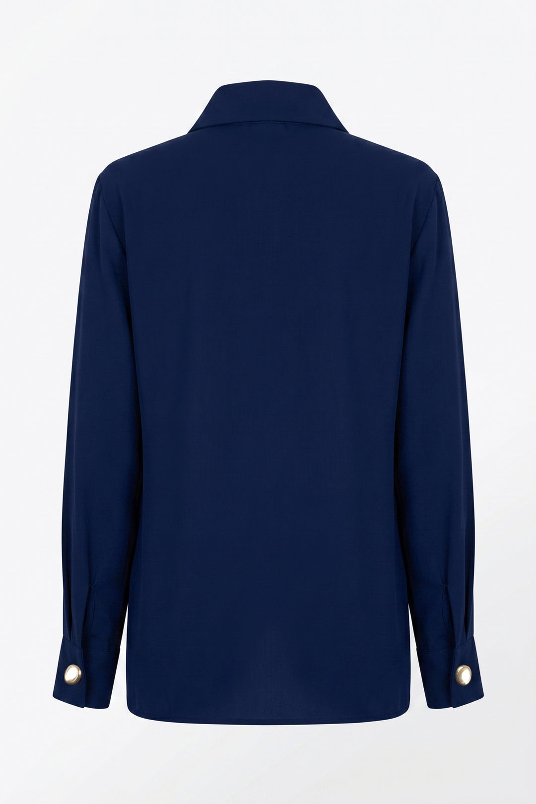 Sateen Chemise Lucy - Bleu marine
