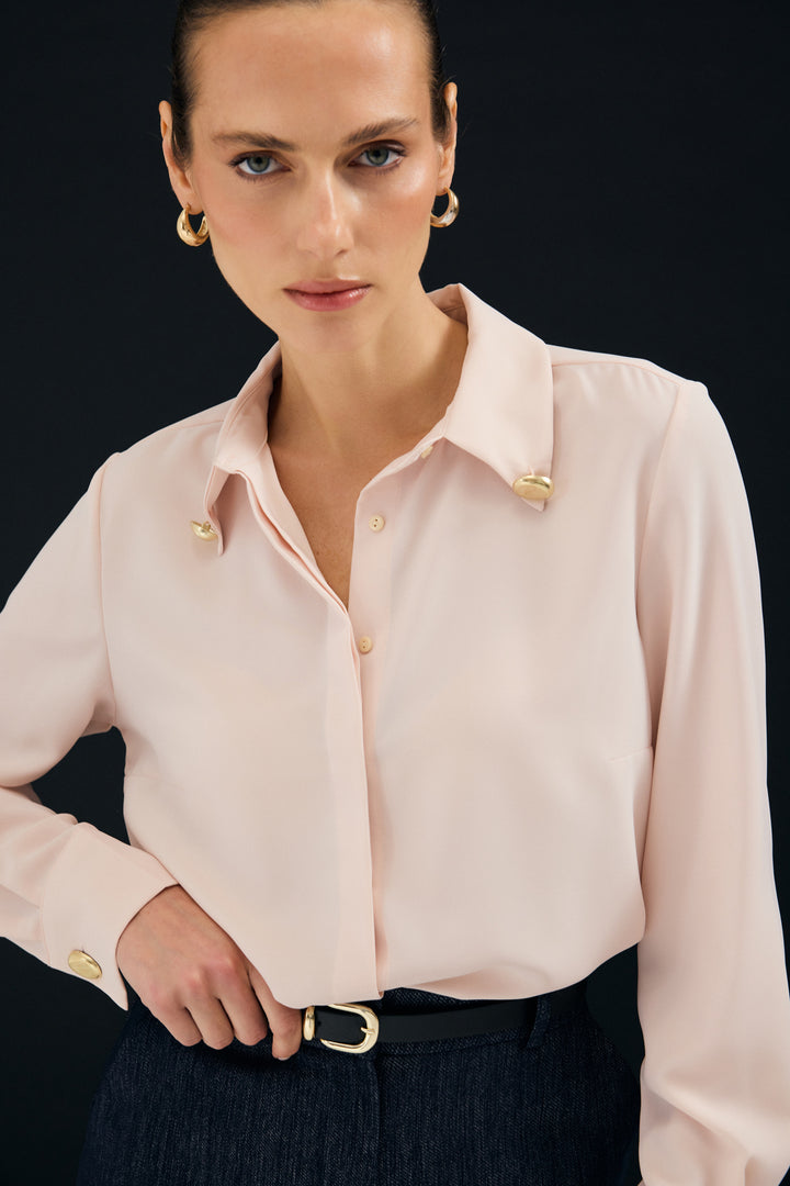 Sateen Chemise Lucy - Poudre