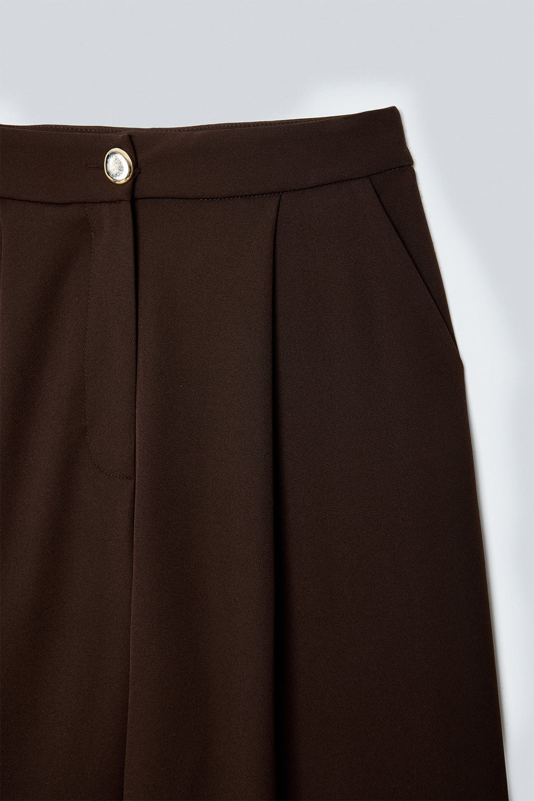 Sateen Pantalon Lucy - Marron