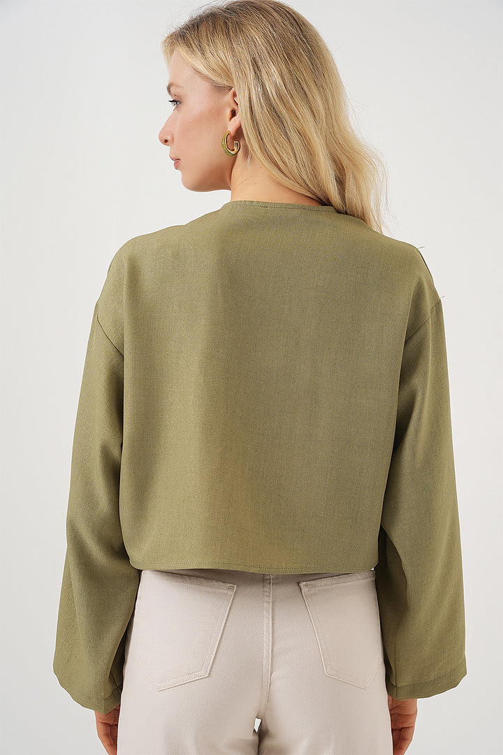 Bigdart Kimono en lin à nouer 960 - çağla