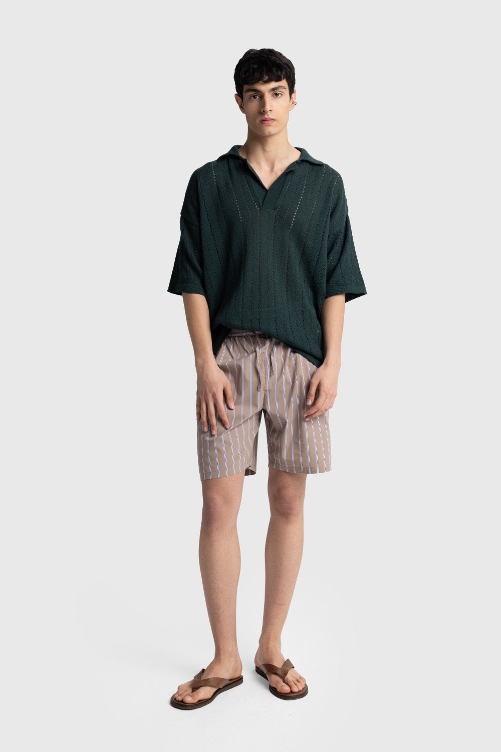 Giesto T-shirt en tricot - Vert