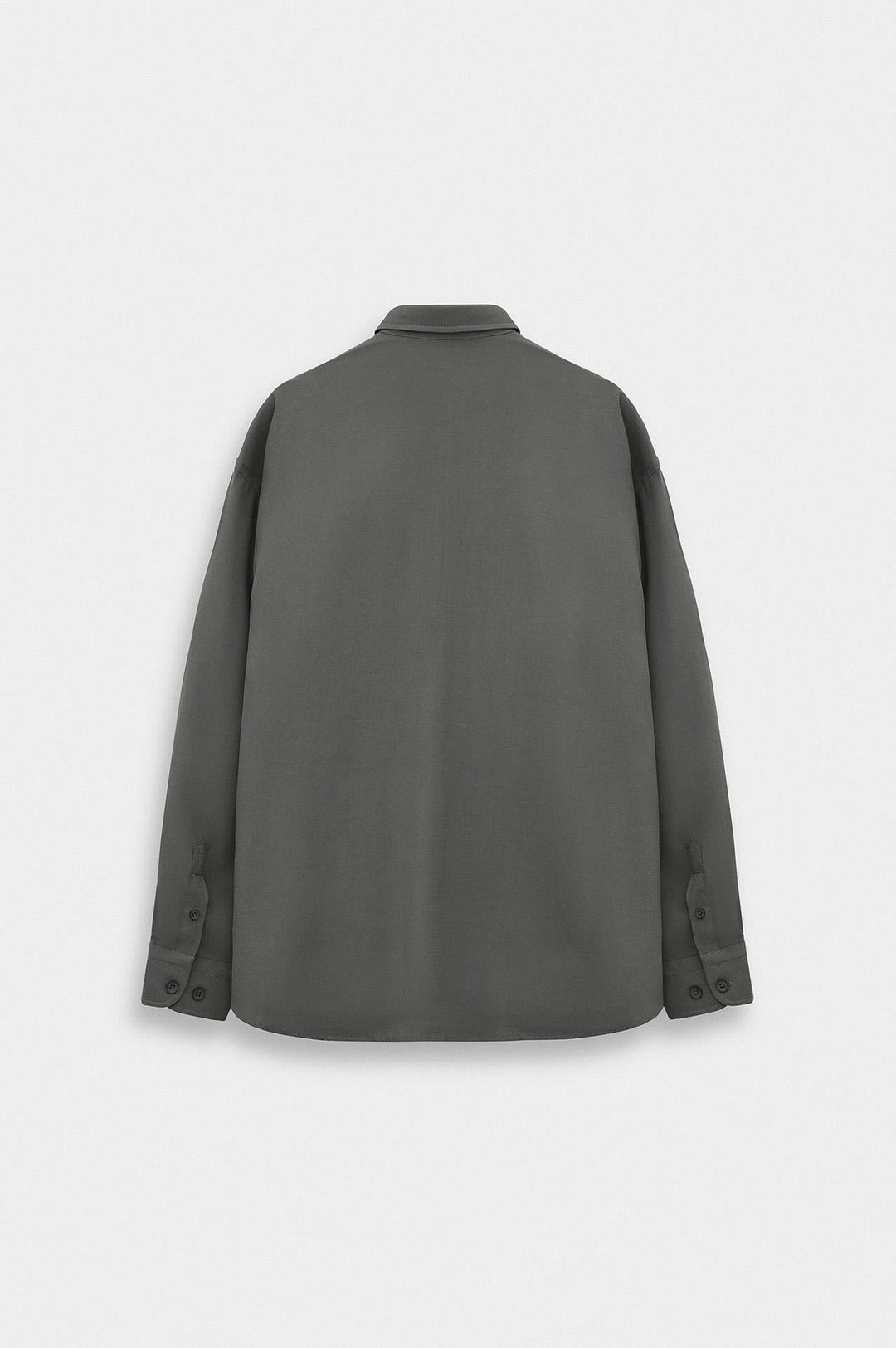 Giesto Chemise en Modal Anthracite Oversize - Anthracite