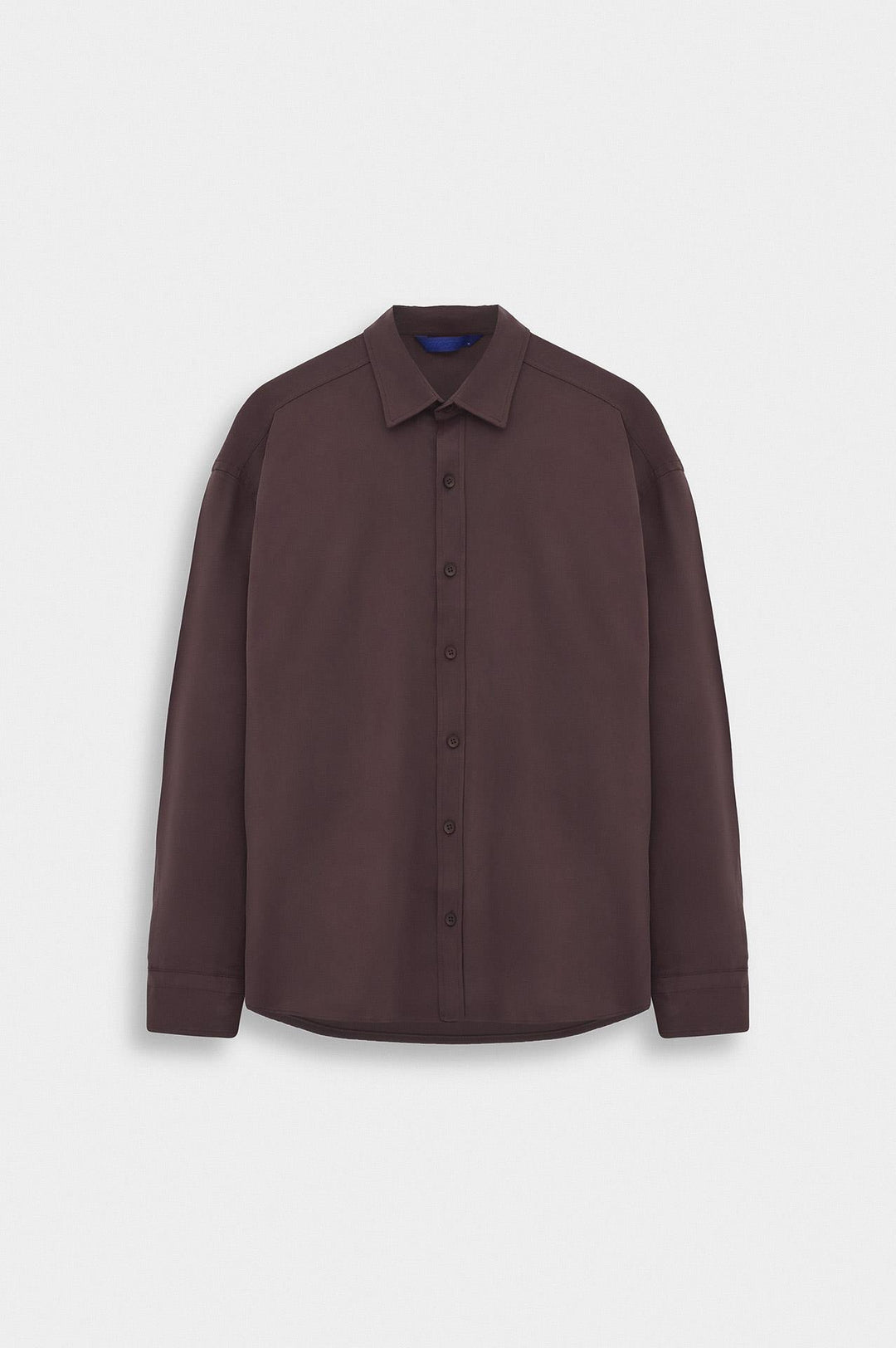 Giesto Chemise en Modal Bordeaux Oversize - Bordeaux