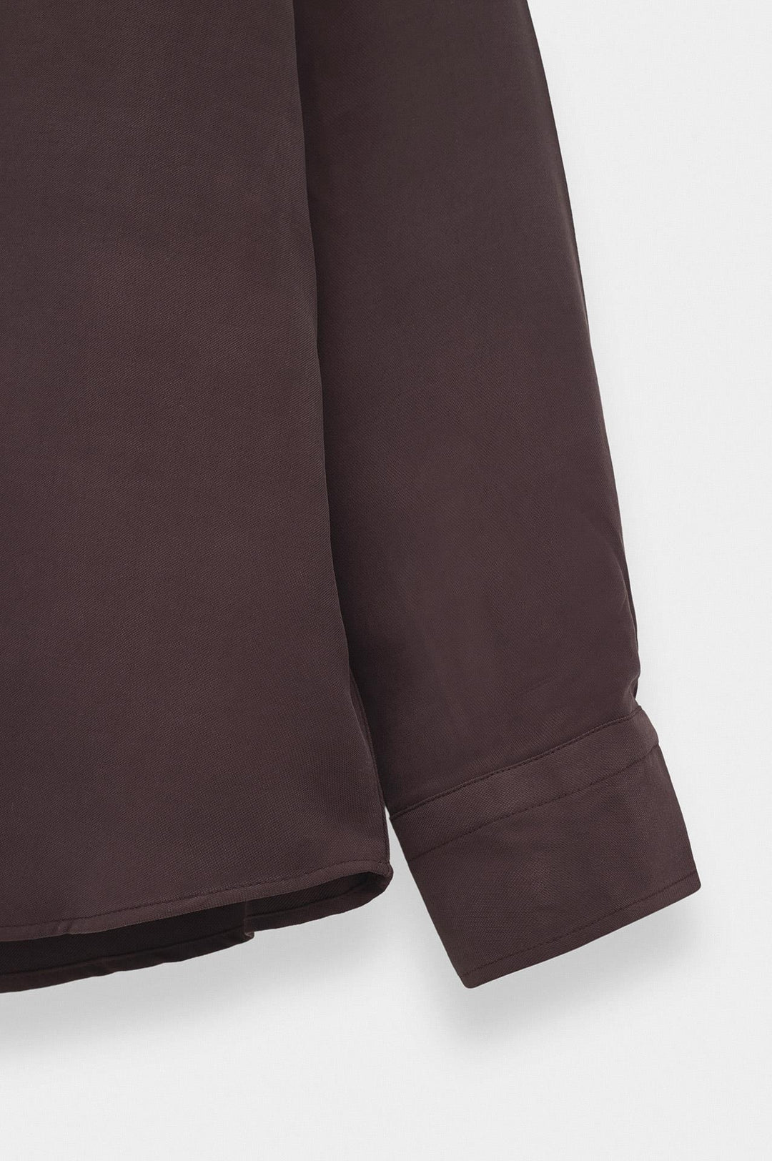 Giesto Chemise en Modal Bordeaux Oversize - Bordeaux