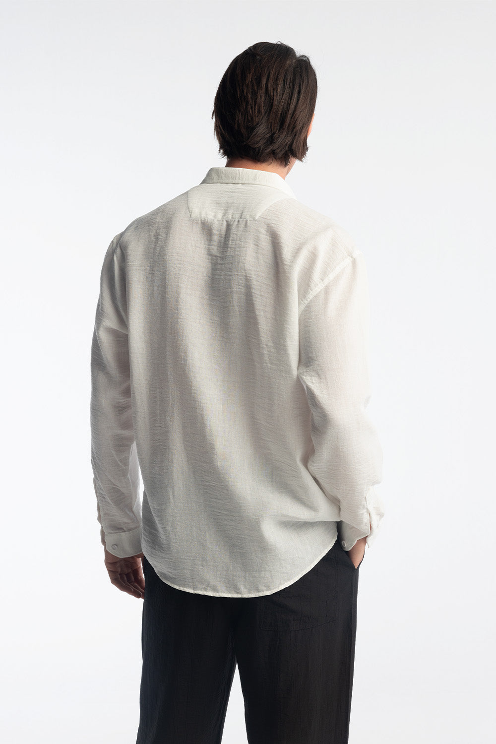 Giesto Chemise oversize fluide - Blanc
