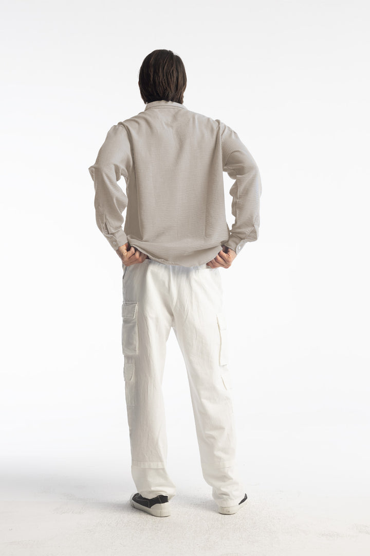 Giesto Chemise oversize fluide - Beige