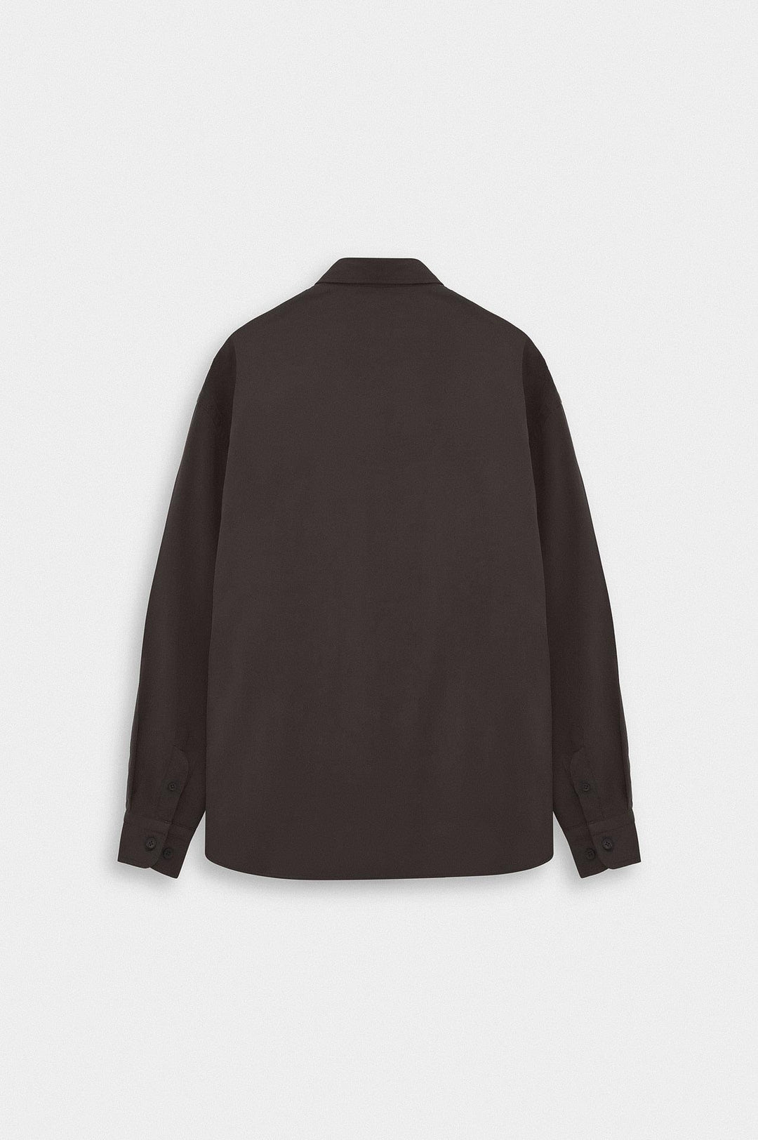 Giesto Chemise en Modal Marron Oversize - Marron