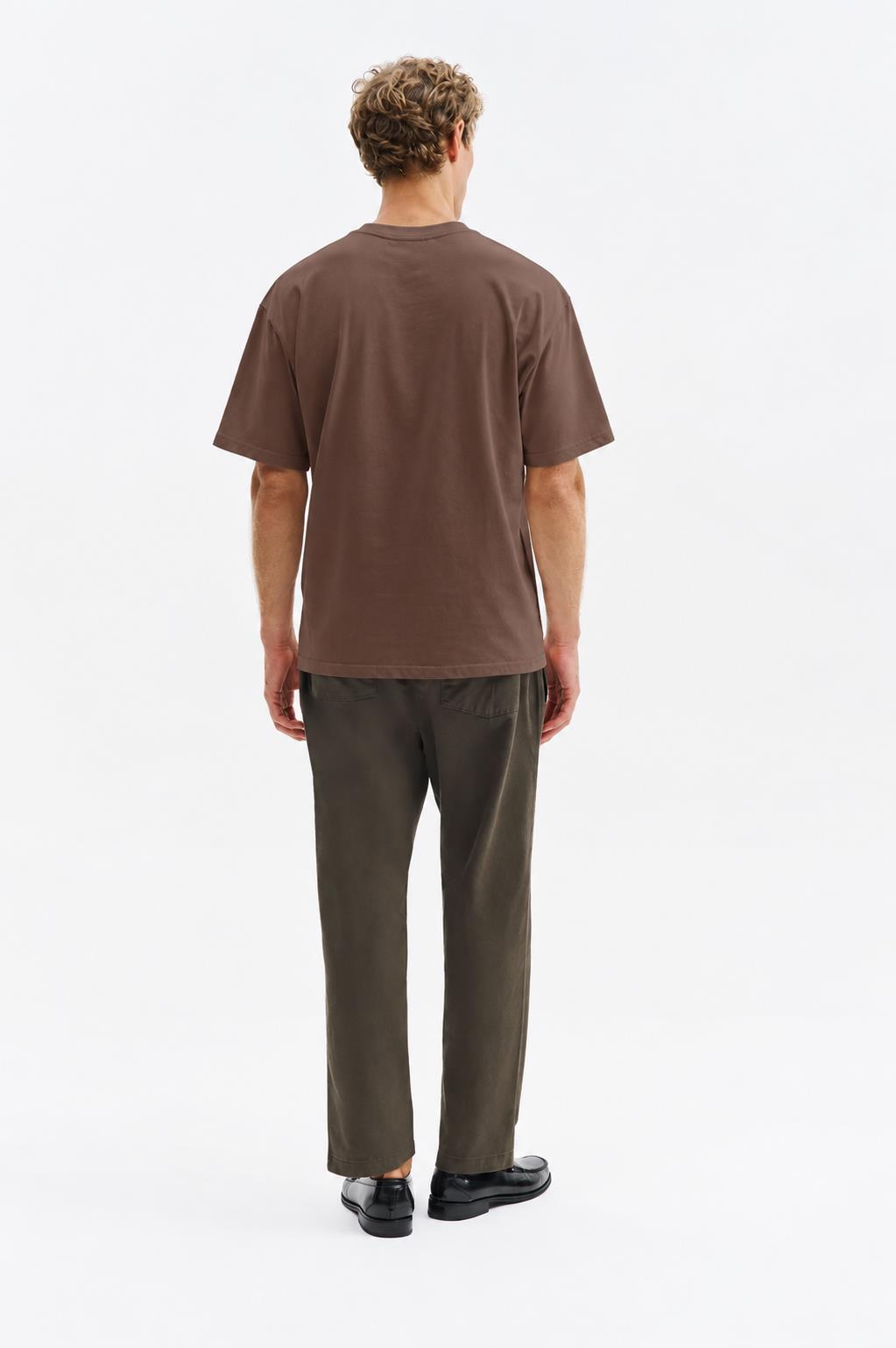 Giesto T-shirt oversize à manches courtes Marron - Marron