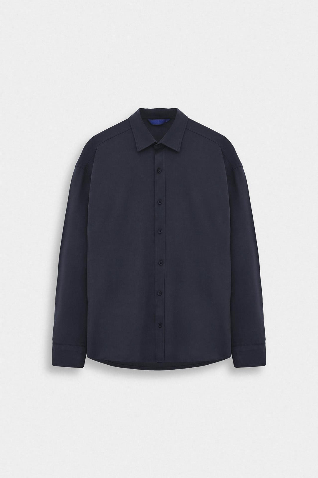 Giesto Chemise en Modal Bleu marine Oversize - Bleu marine