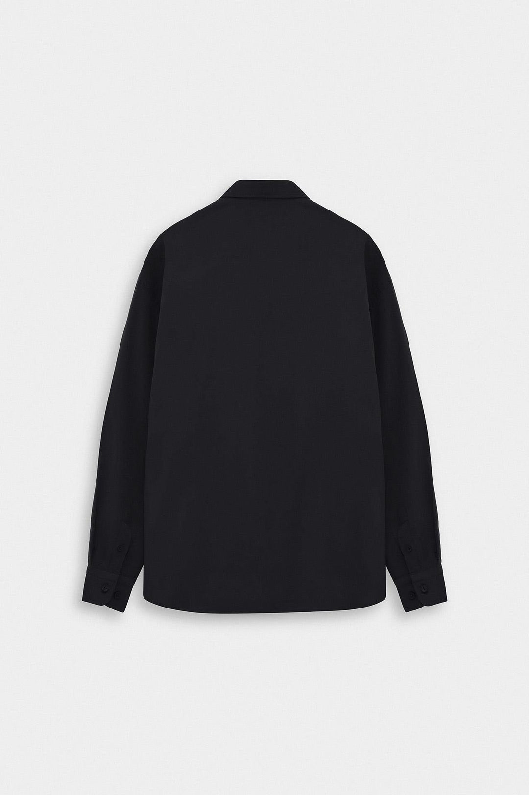 Giesto Chemise en Modal Noire Oversize - Noir