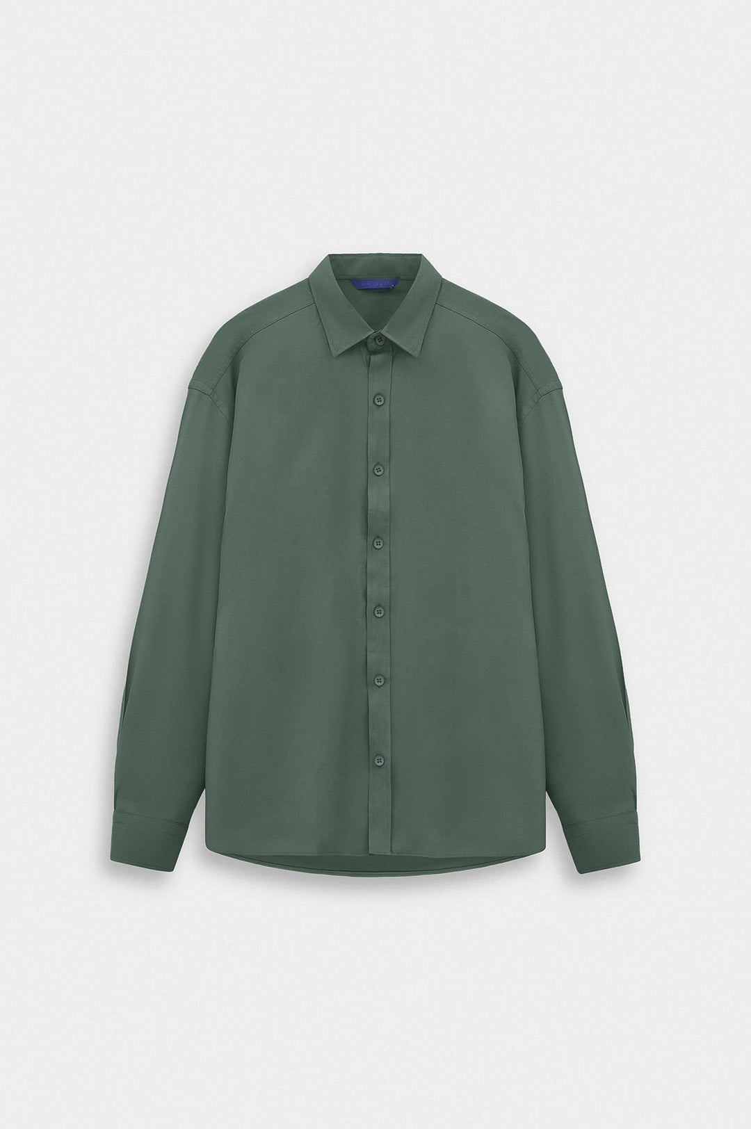 Giesto Chemise en Modal Verte Oversize - Vert
