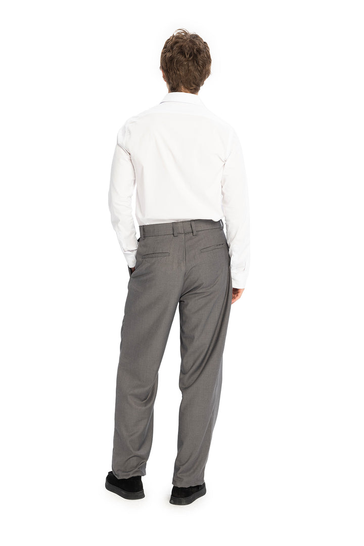 Giesto Pantalon plissé - Anthracite