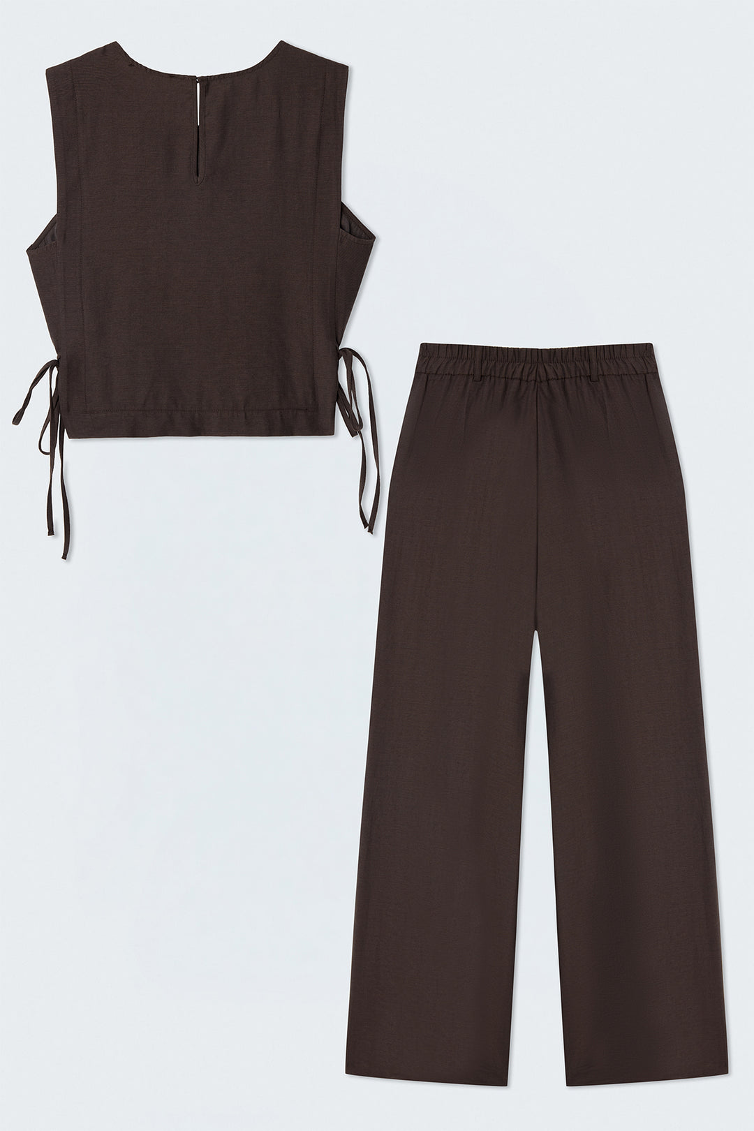 Sateen Ensemble Polina - Marron
