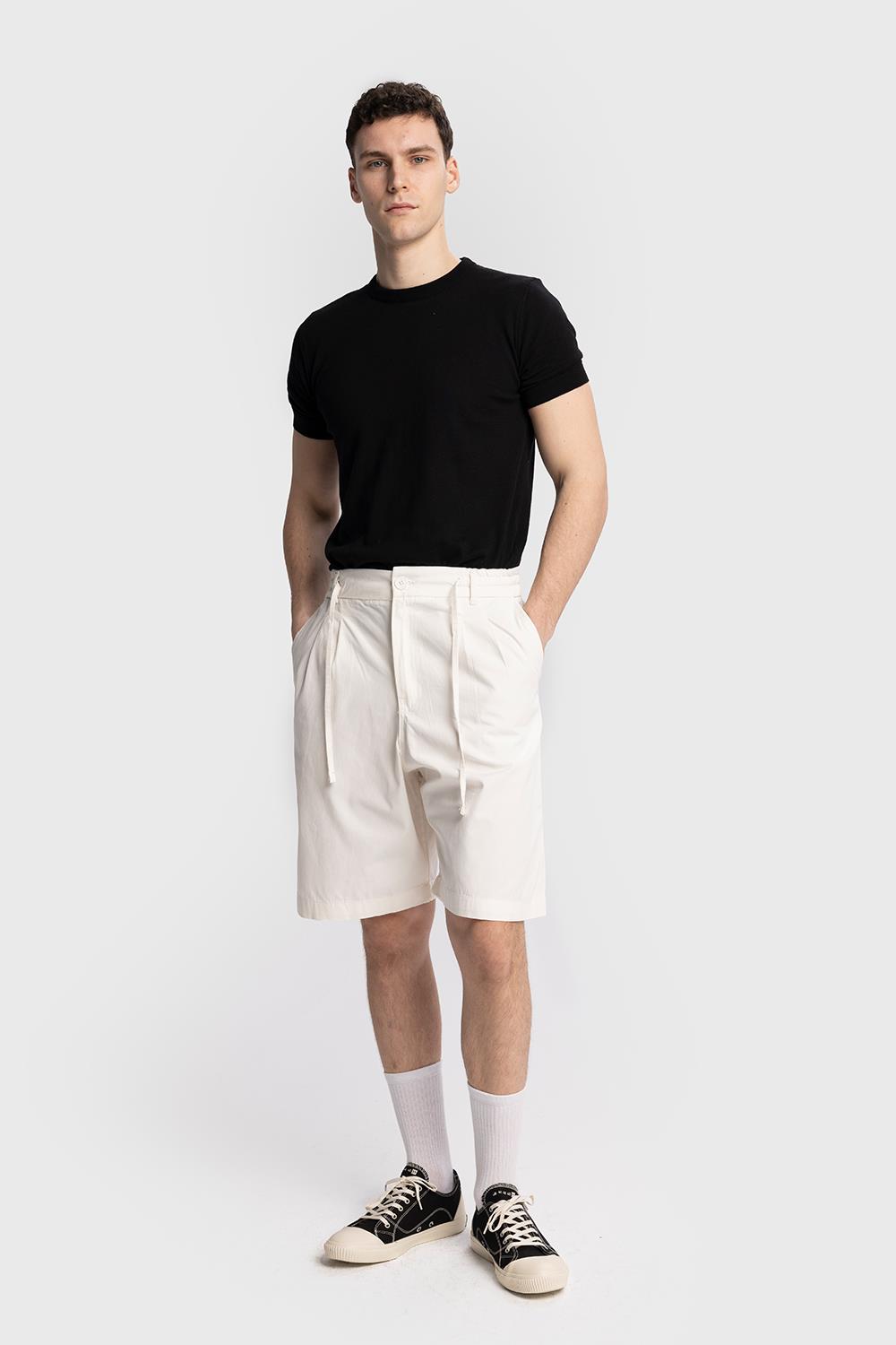 Giesto Short en popeline - Blanc