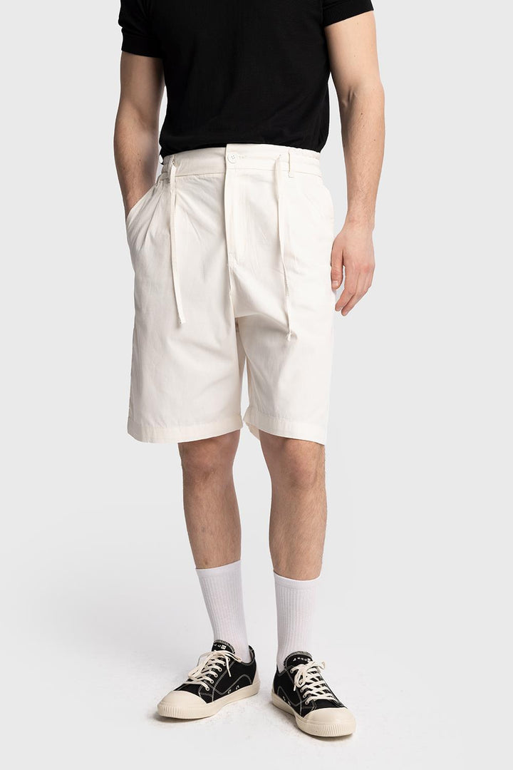 Giesto Short en popeline - Blanc