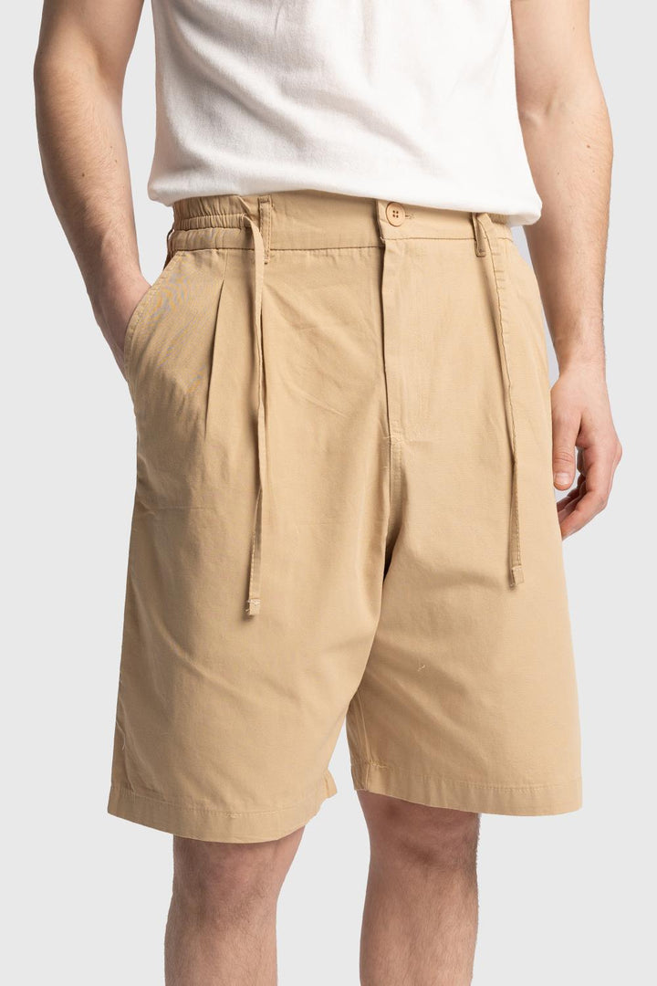 Giesto Short en popeline - Tabac