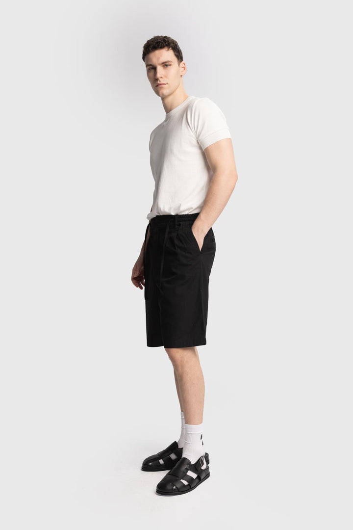 Giesto Short en popeline - Noir