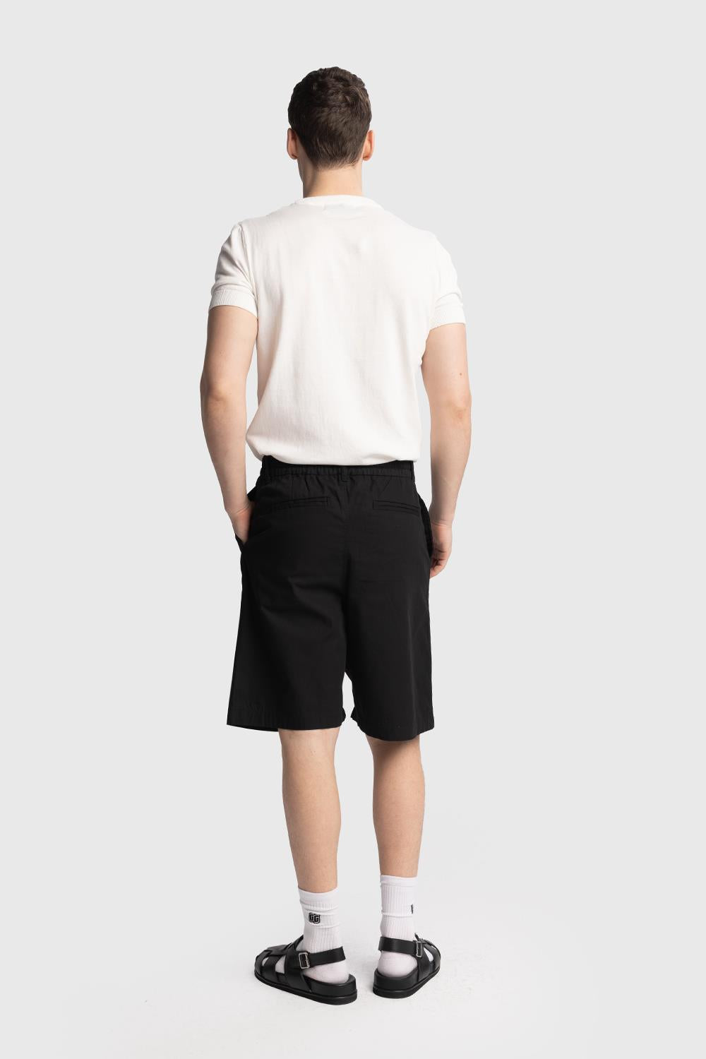 Giesto Short en popeline - Noir