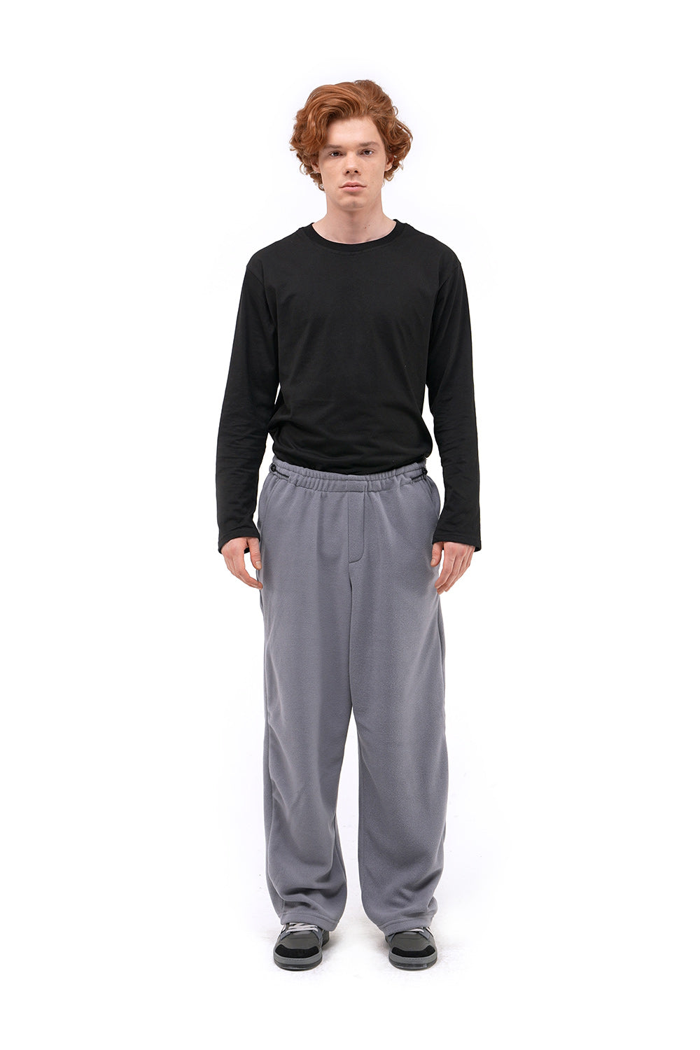 Giesto Pantalon Polaire Coupe Confort - Anthracite
