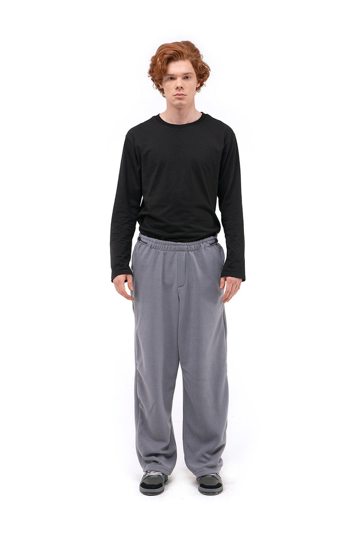 Giesto Pantalon Polaire Coupe Confort - Anthracite