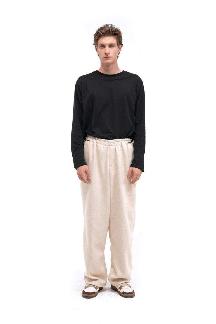 Giesto Pantalon Polaire Coupe Confort - Beige