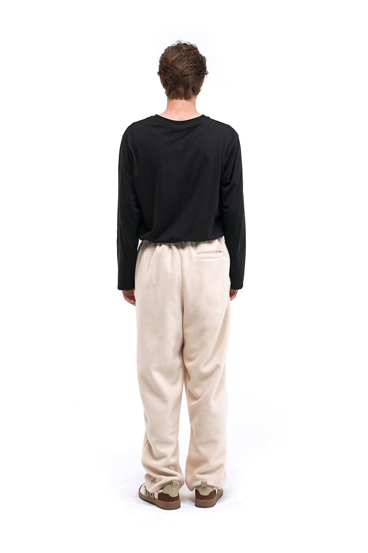 Giesto Pantalon Polaire Coupe Confort - Beige