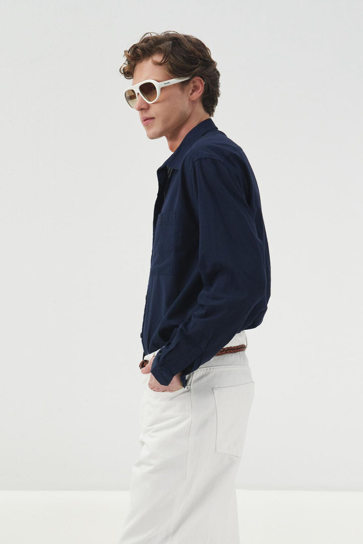 Giesto Jean blanc coupe regular fit - Blanc