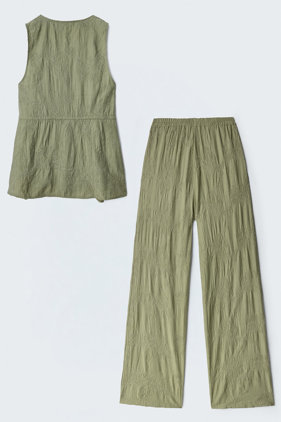 Sateen Ensemble Rosaline - Kaki