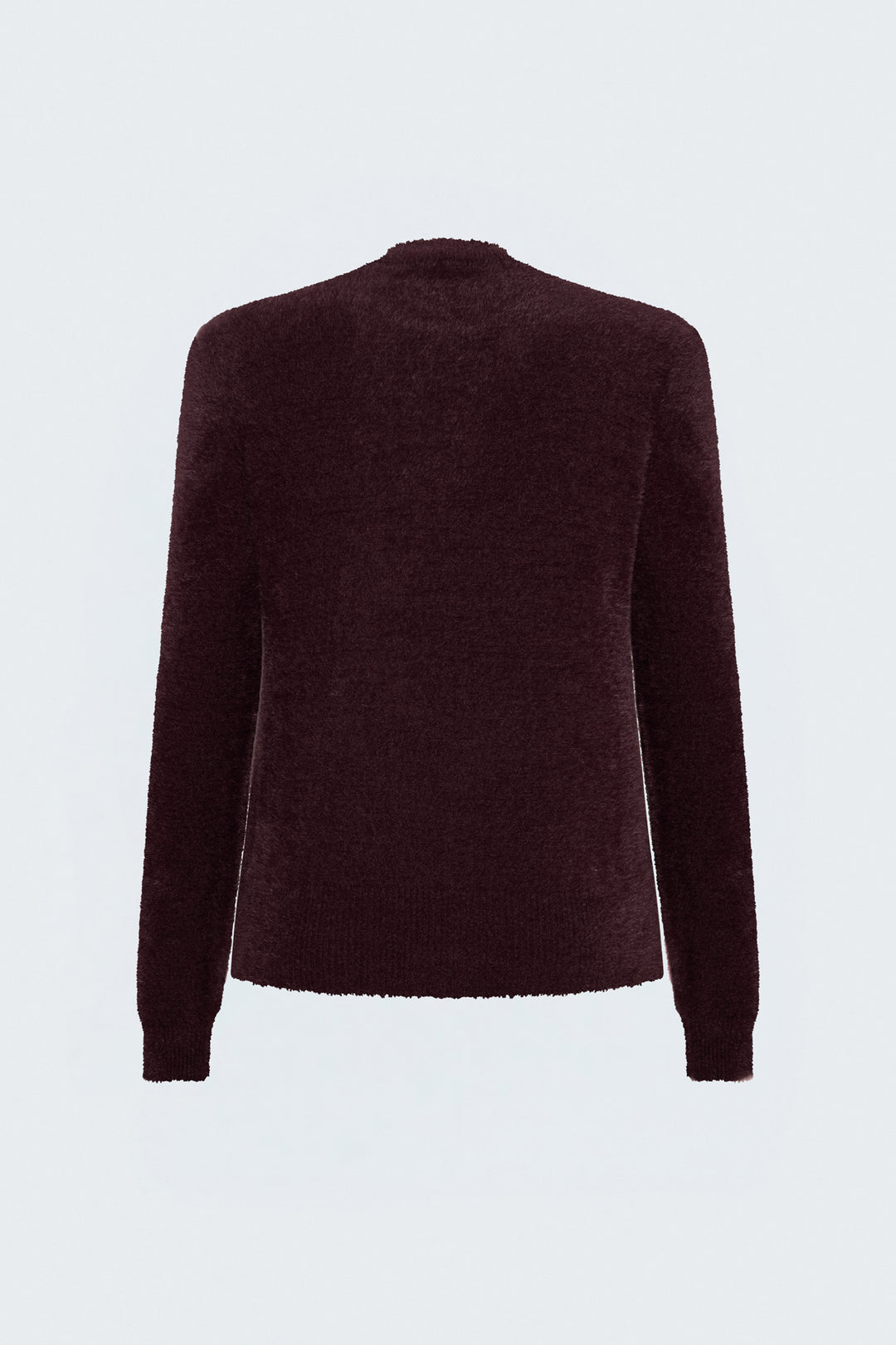 Sateen Tricot à Barbe - Prune