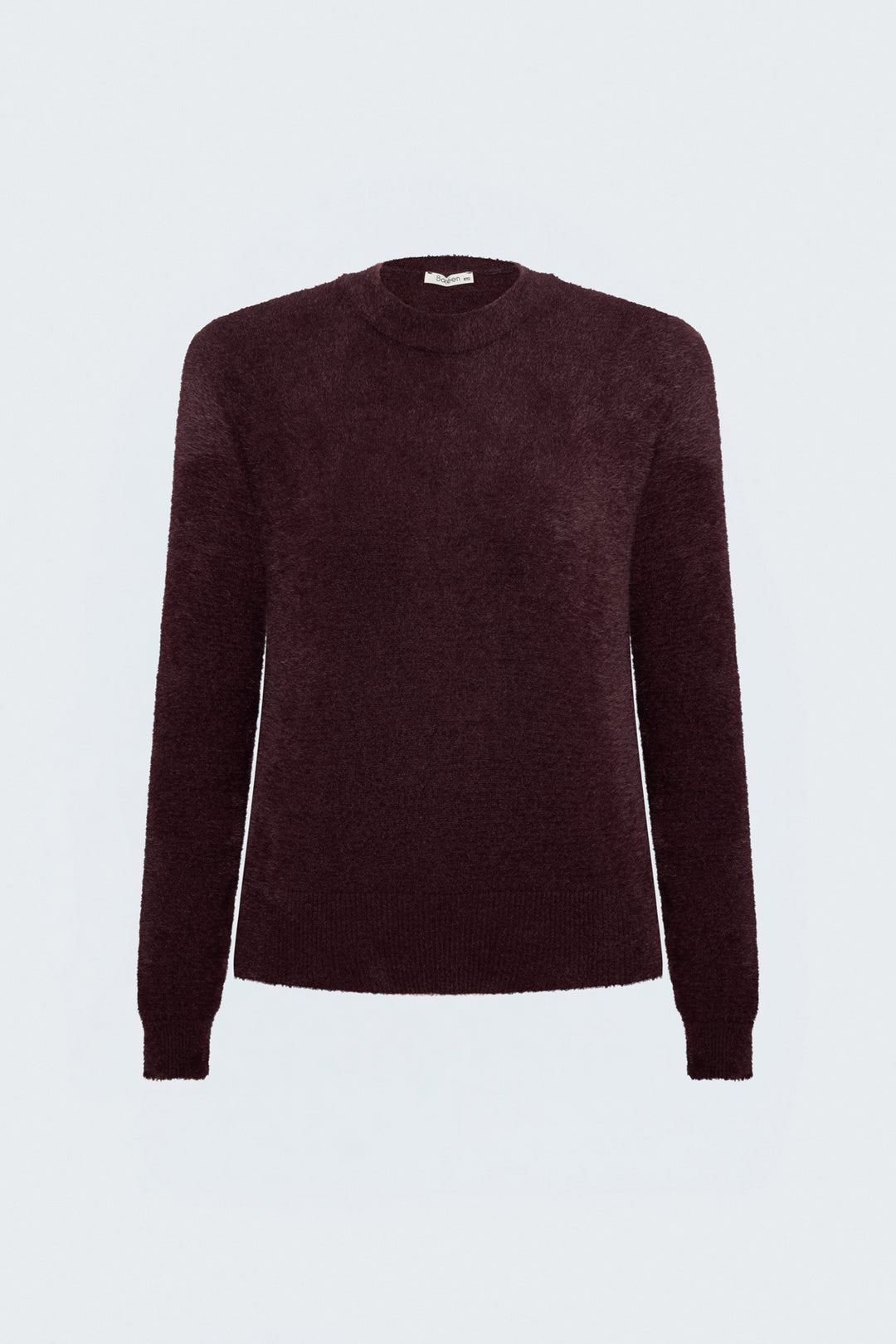 Sateen Tricot à Barbe - Prune