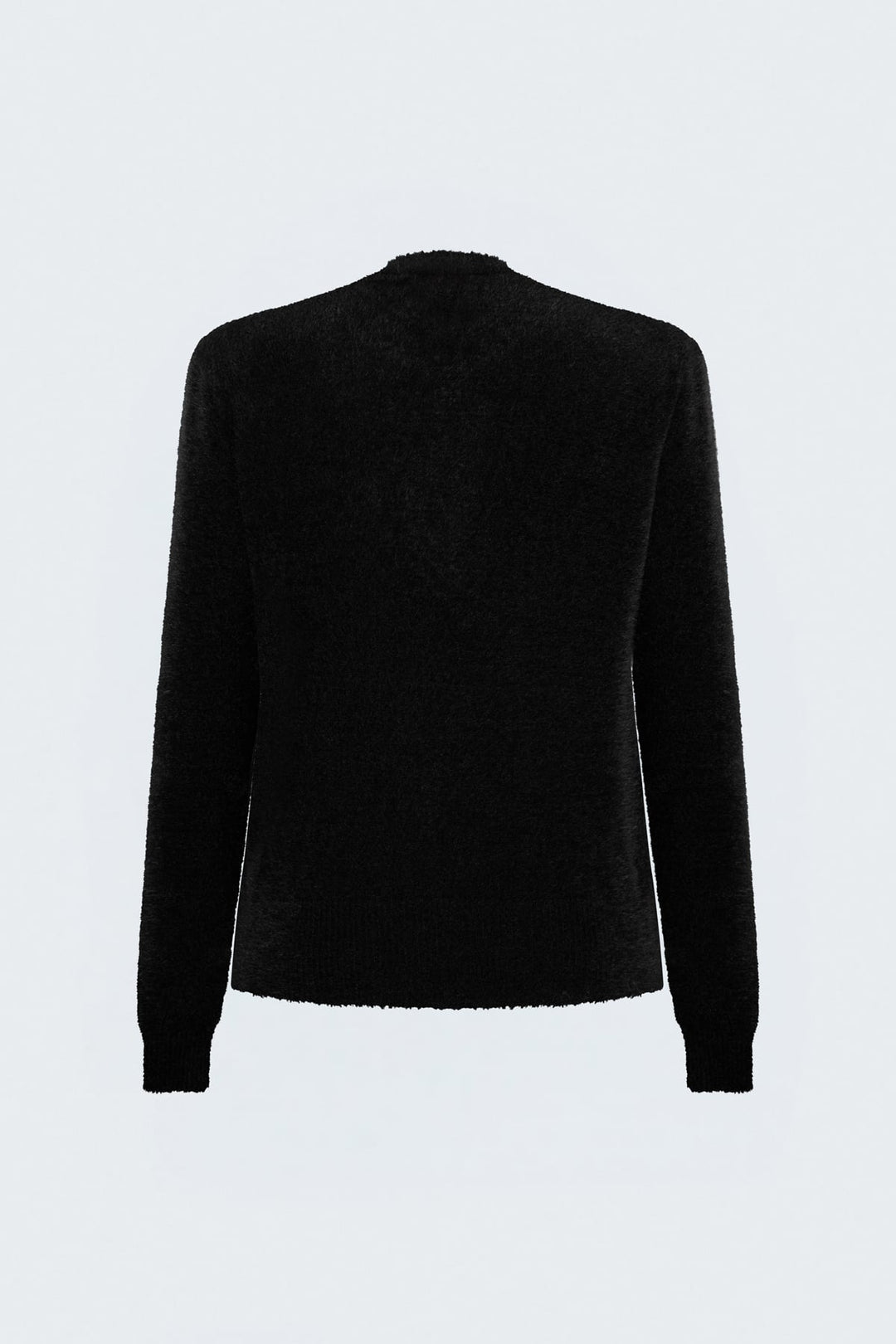 Sateen Tricot à poils - Noir