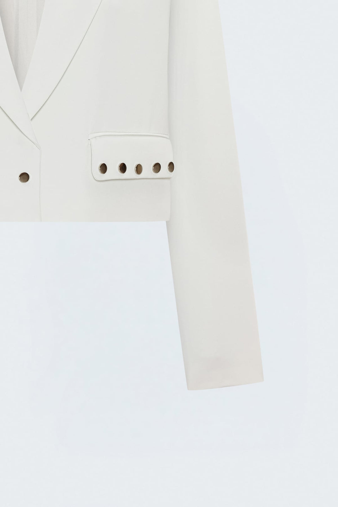 Sateen Veste Sally - Écru