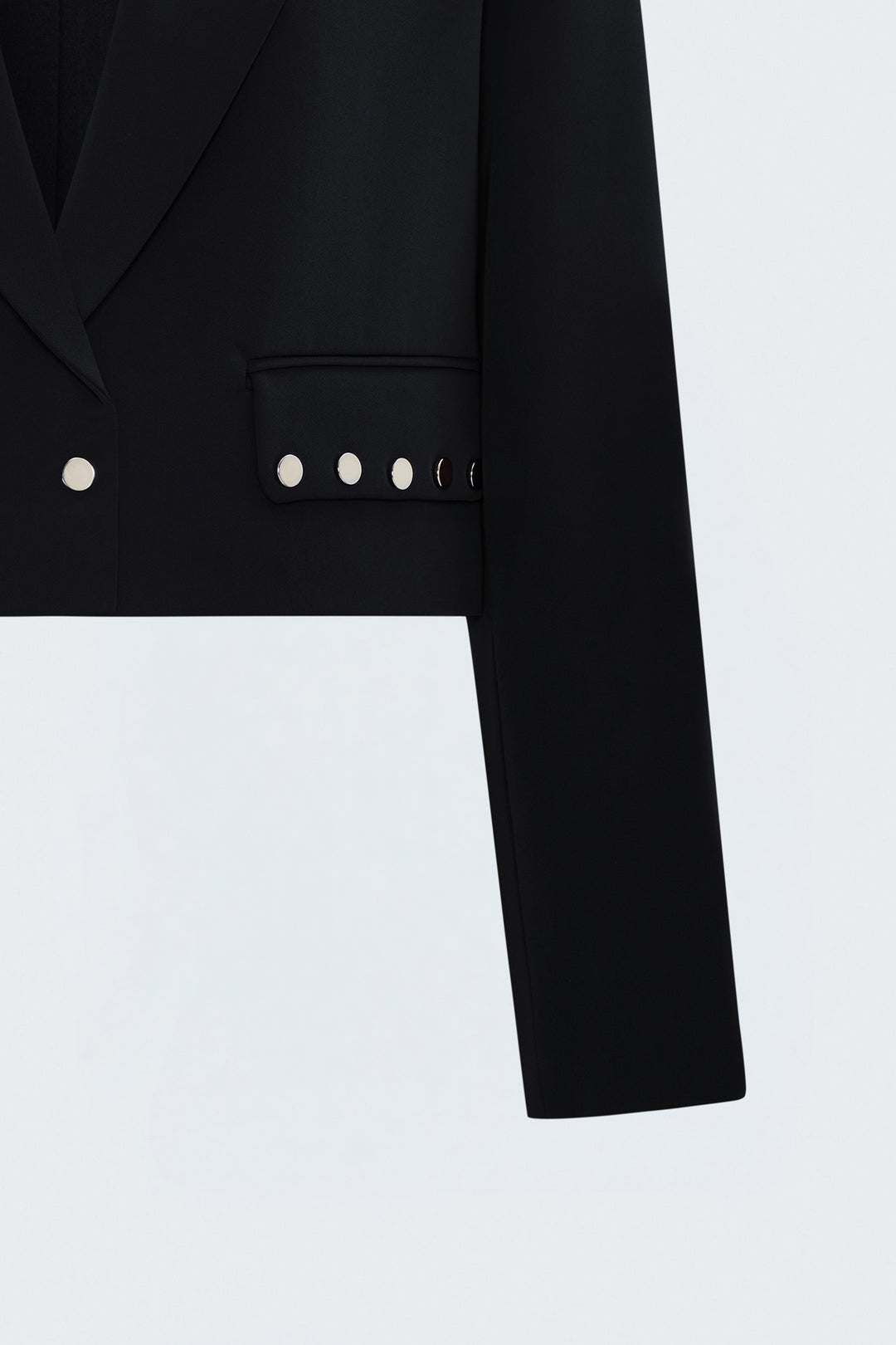 Sateen Veste Sally - Noir