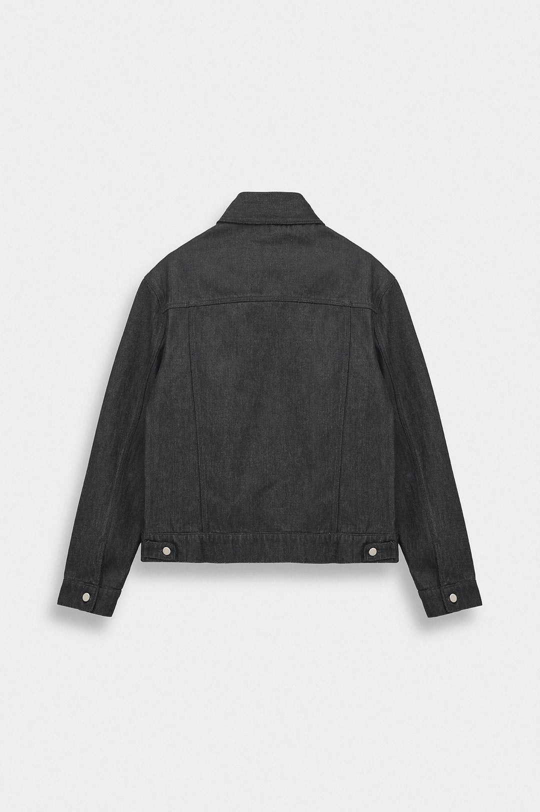 Giesto Veste en Denim Noire Selvedge - Noir