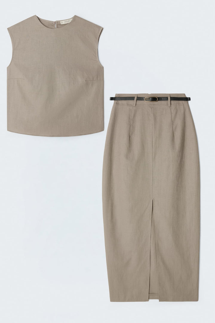 Sateen Ensemble Sasha - Vison