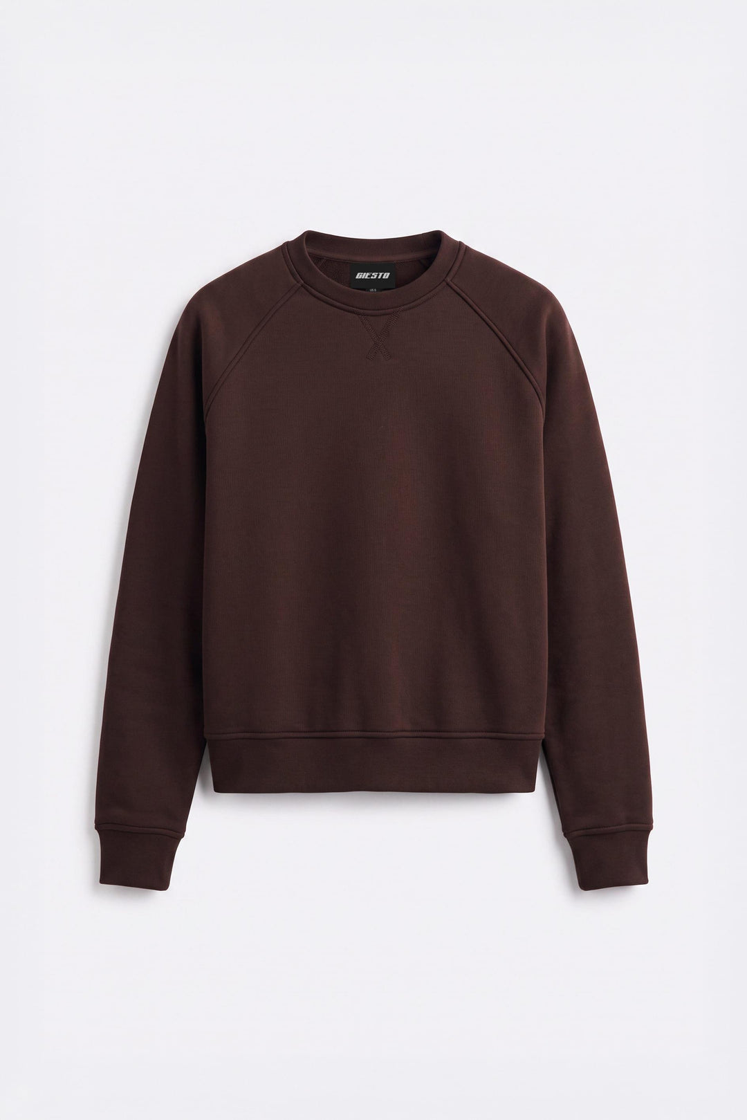 Giesto Sweatshirt Scuba Marron - Marron