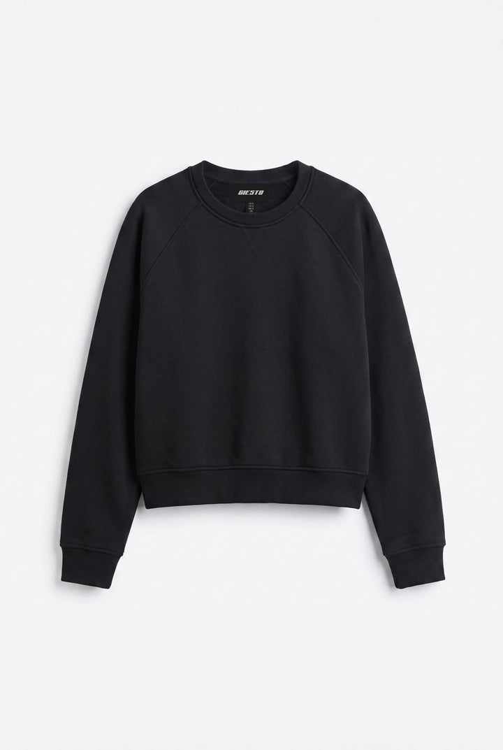 Giesto Sweatshirt Scuba Noir - Noir
