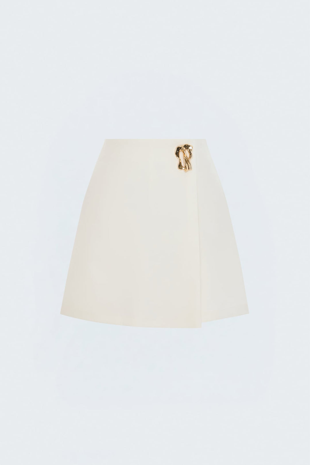 Sateen Jupe short - Écru