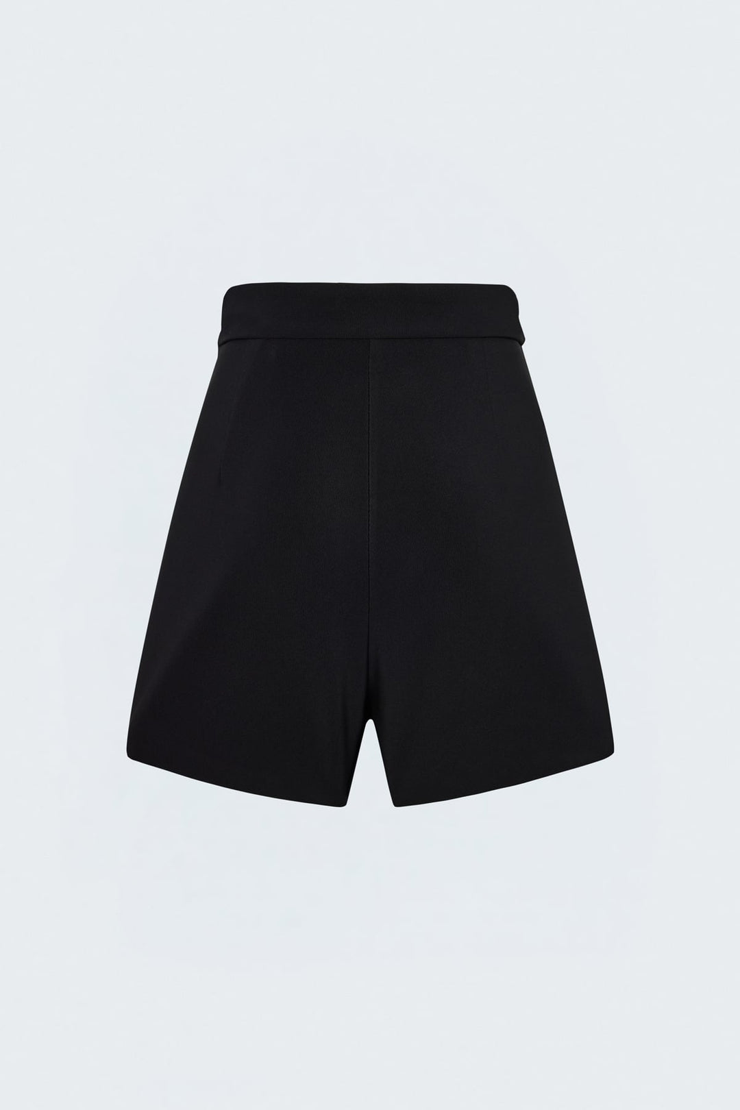 Sateen Jupe Short - Noir