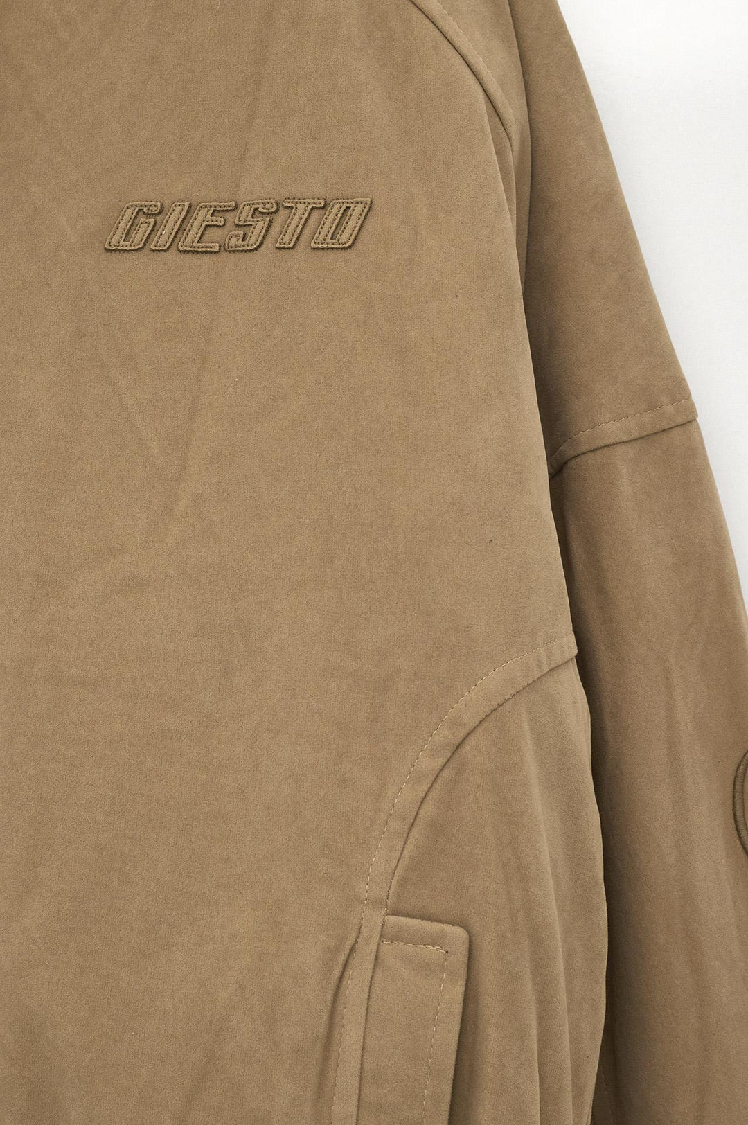 Giesto Veste en suède beige - Beige