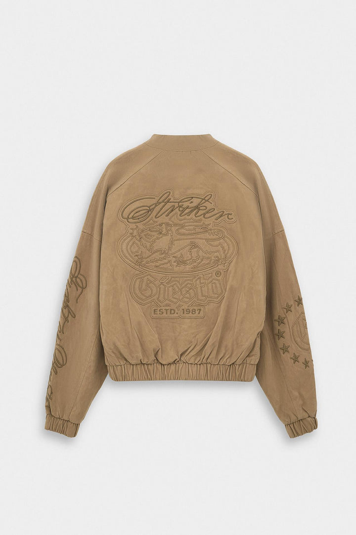 Giesto Veste en suède beige - Beige