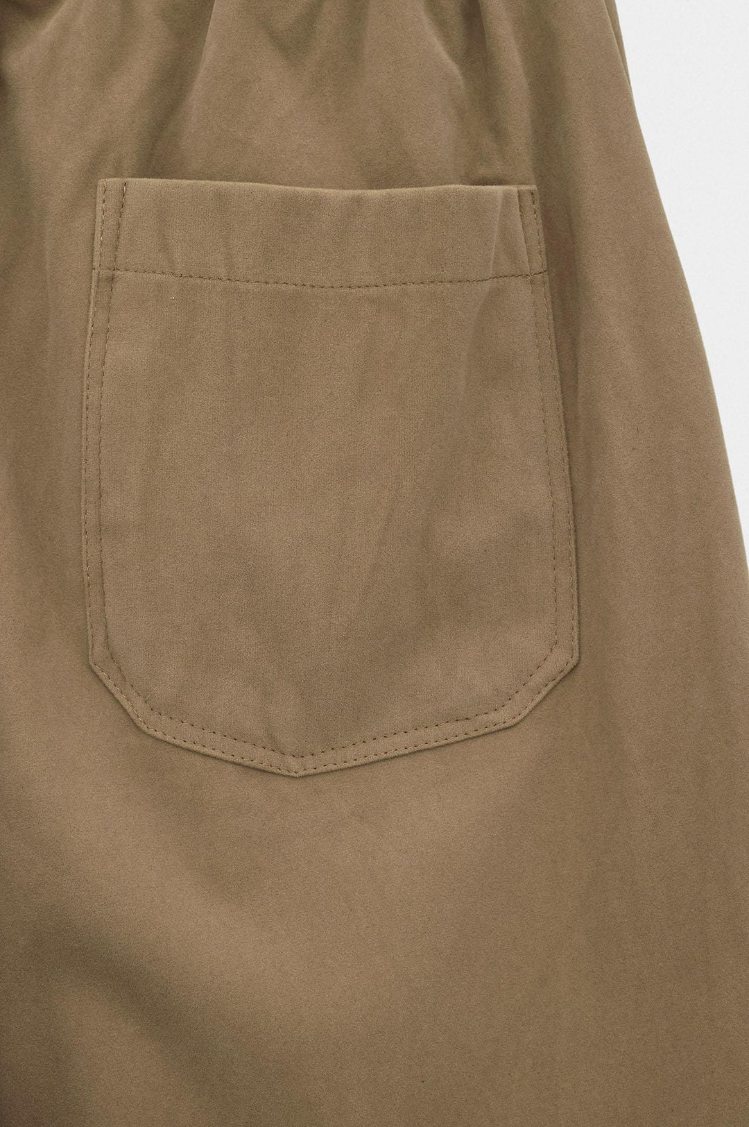 Giesto Pantalon de jogging en suède beige - Beige