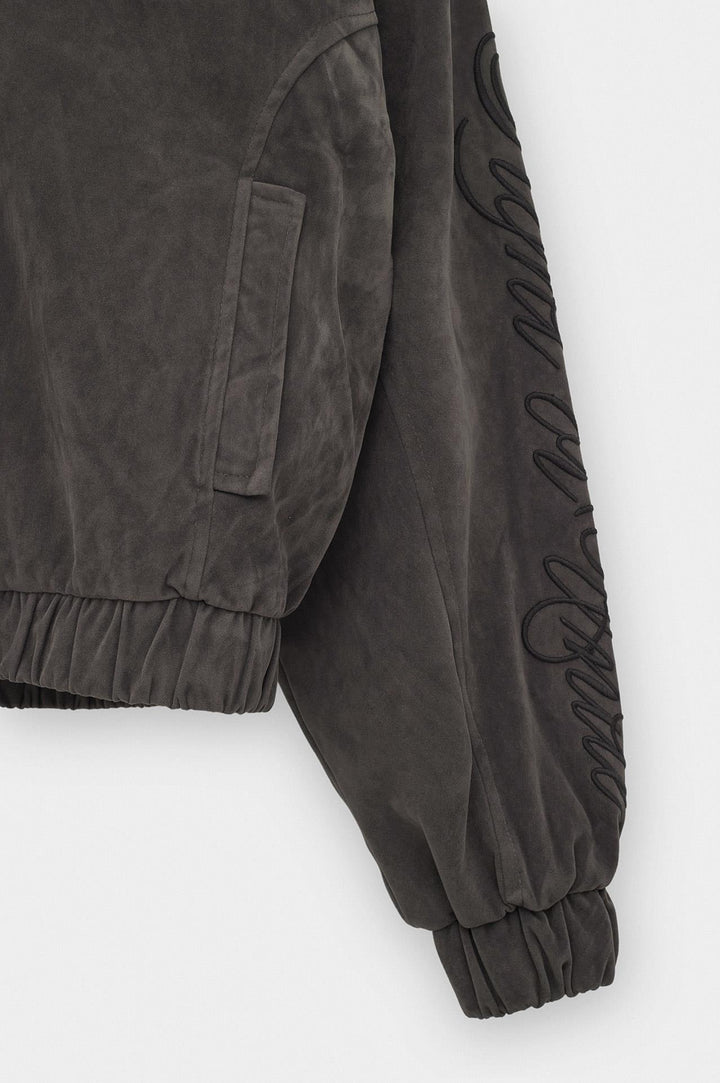 Giesto Veste en suède grise - Gris