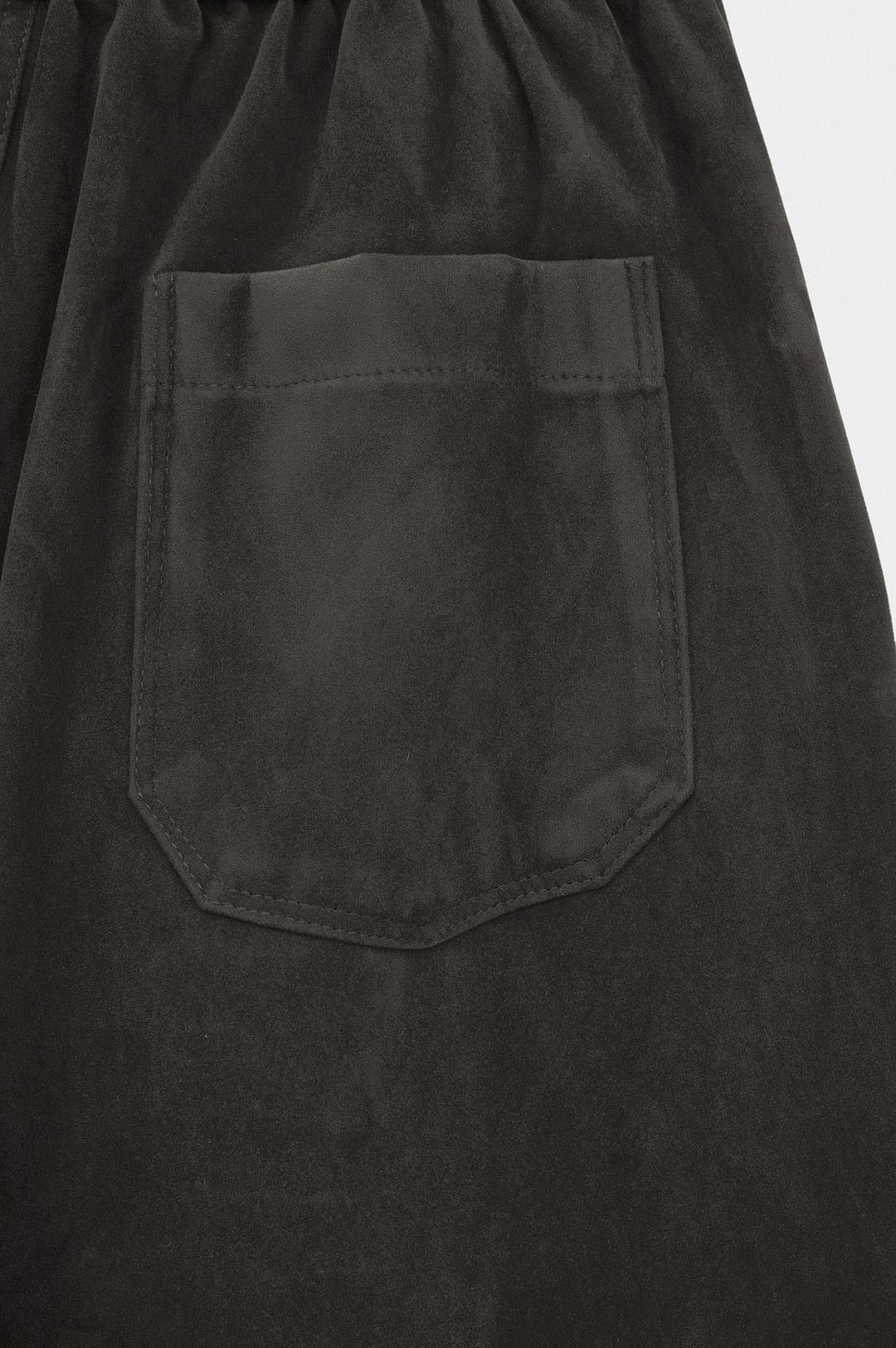 Giesto Pantalon de jogging en suède gris - Gris