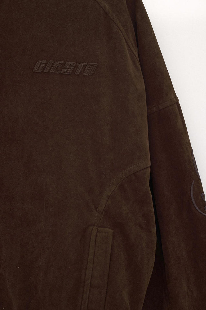 Giesto Veste en suède marron - Marron