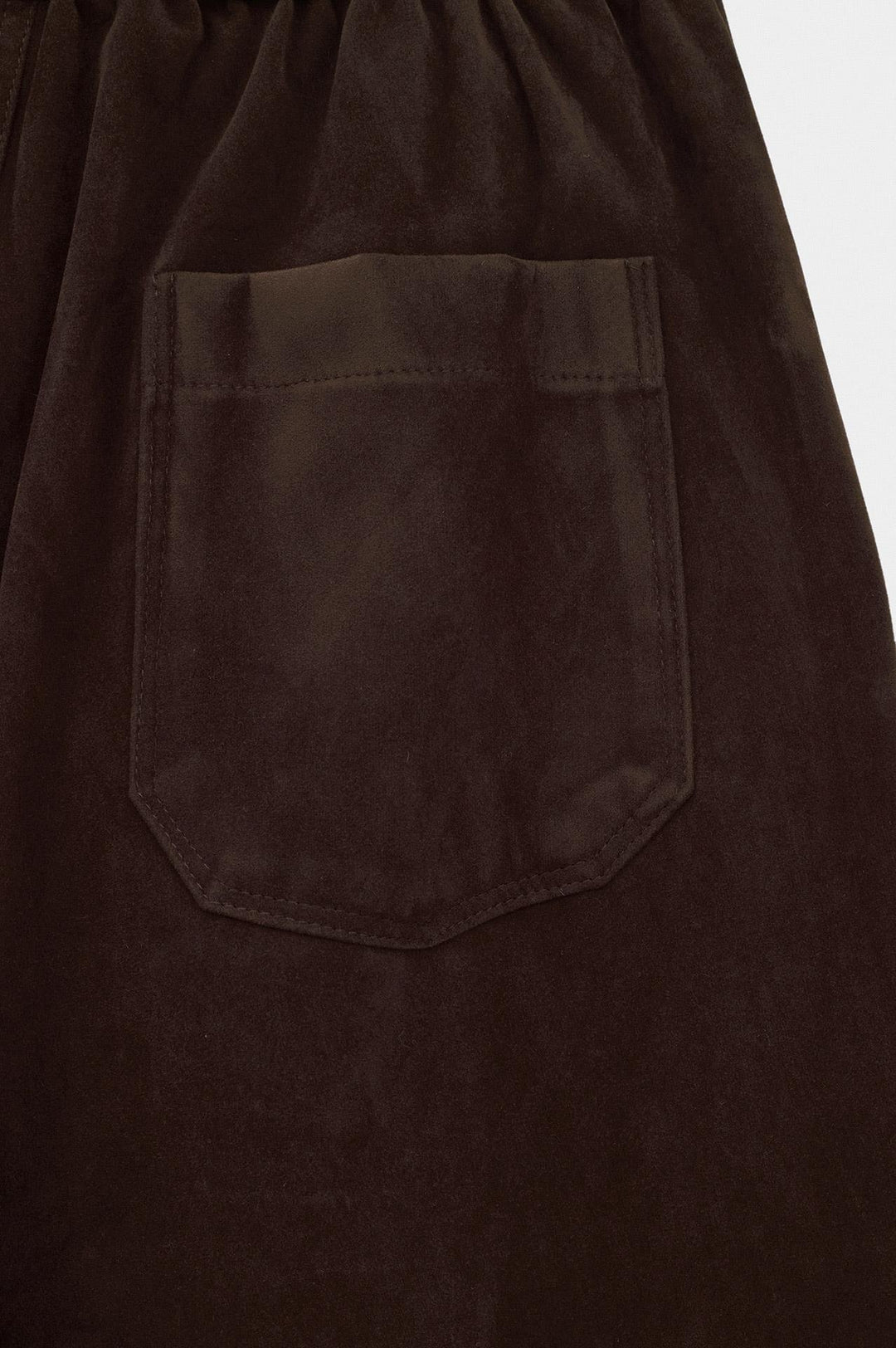 Giesto Pantalon de jogging en suède marron - Marron