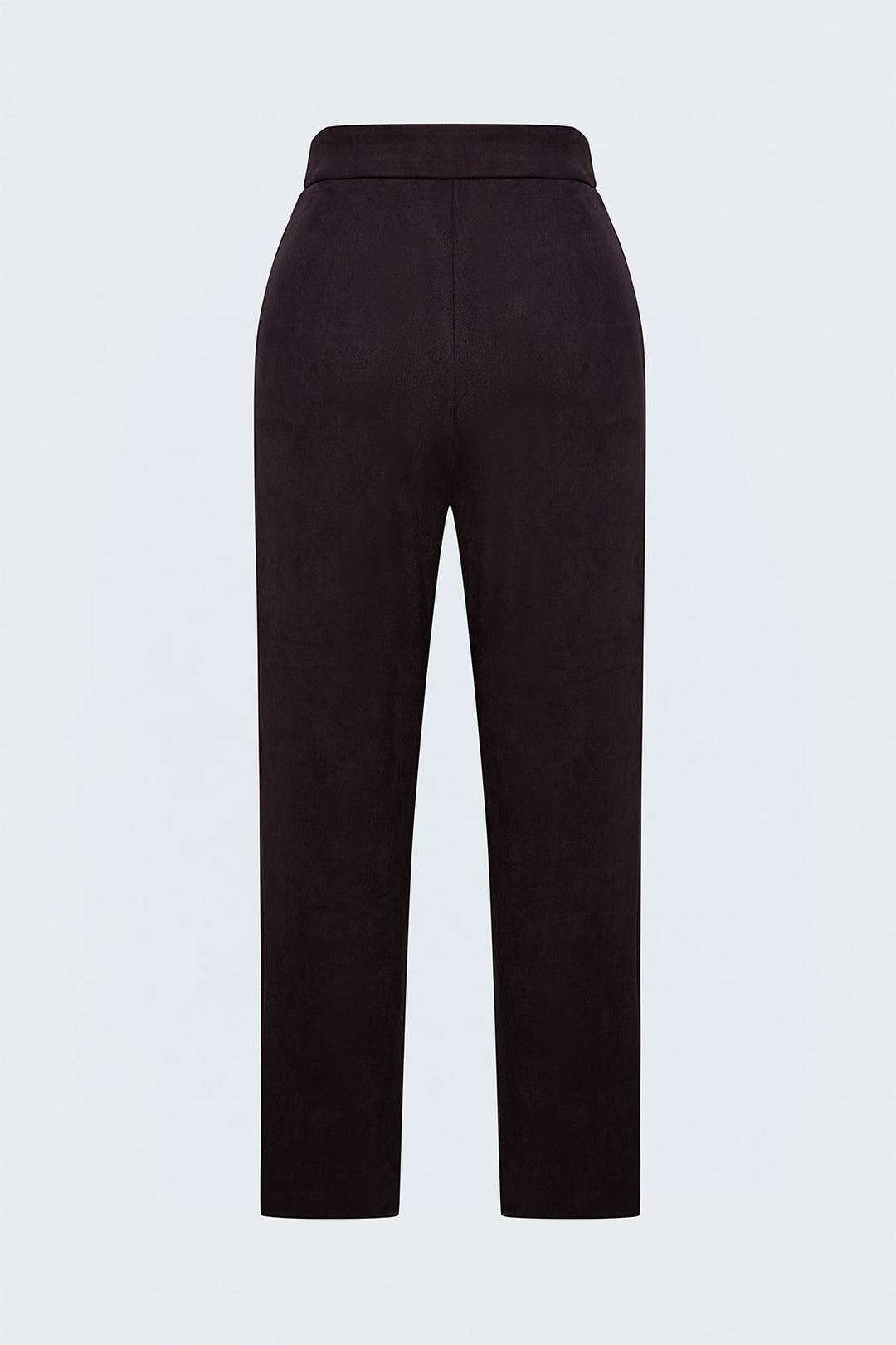 Sateen Pantalon en Suède - Bordeaux
