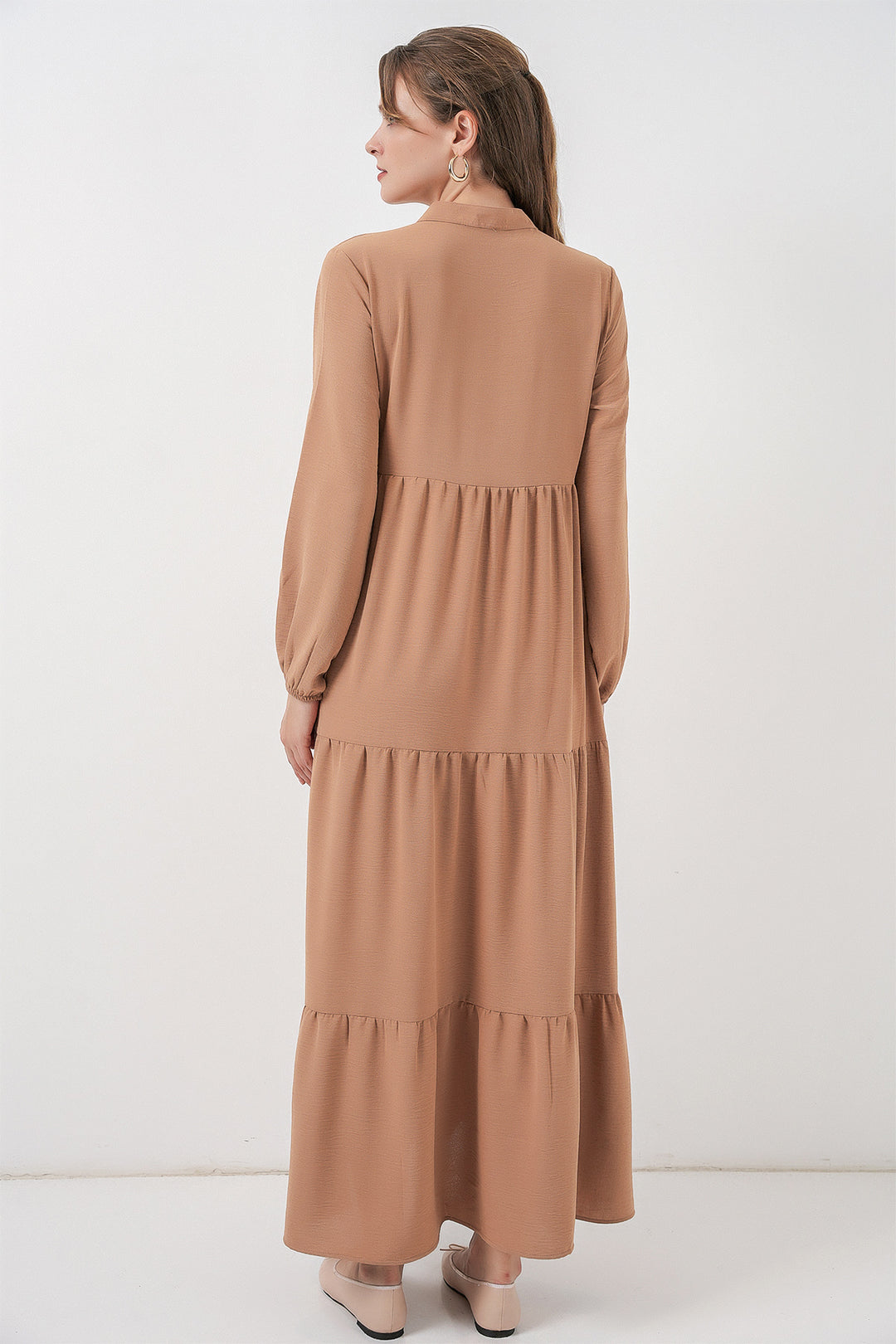 Bigdart T1627 Robe à Lacets - Vison