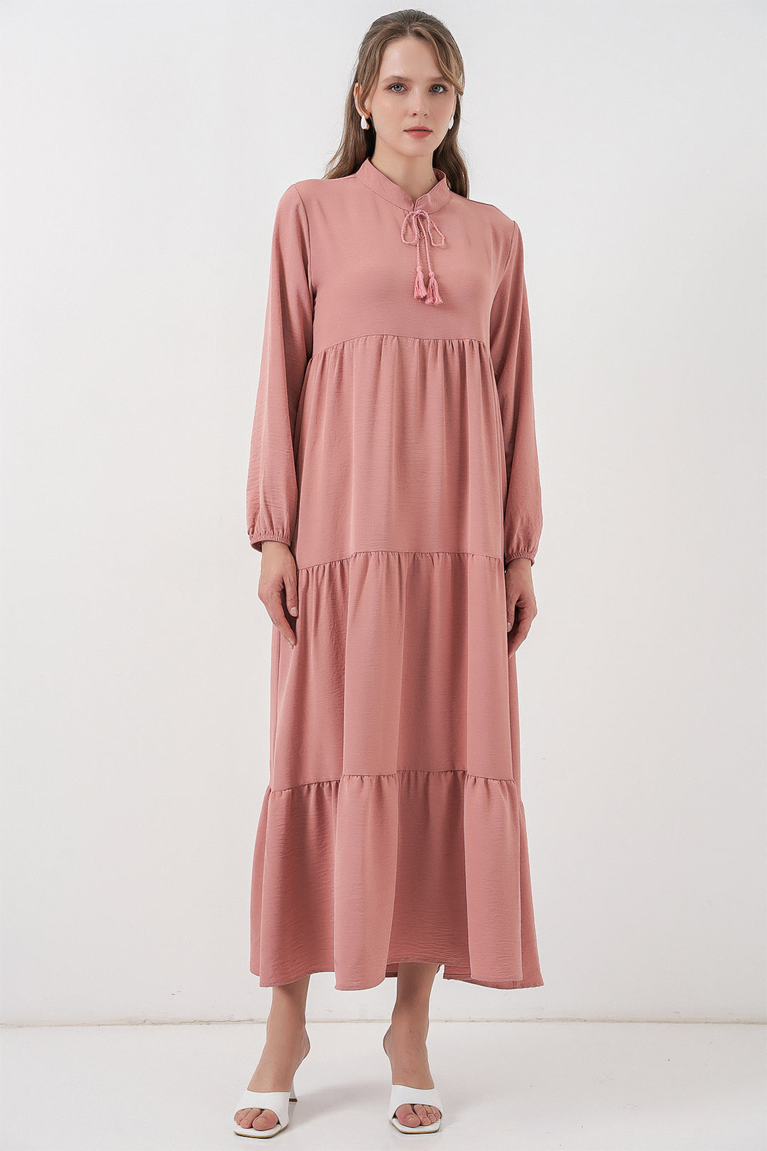Bigdart Robe à Lacets T1627 - Poudre